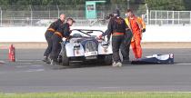 Silverstone Classic 2011 Luther Blissett rozbi Morgana Roadster